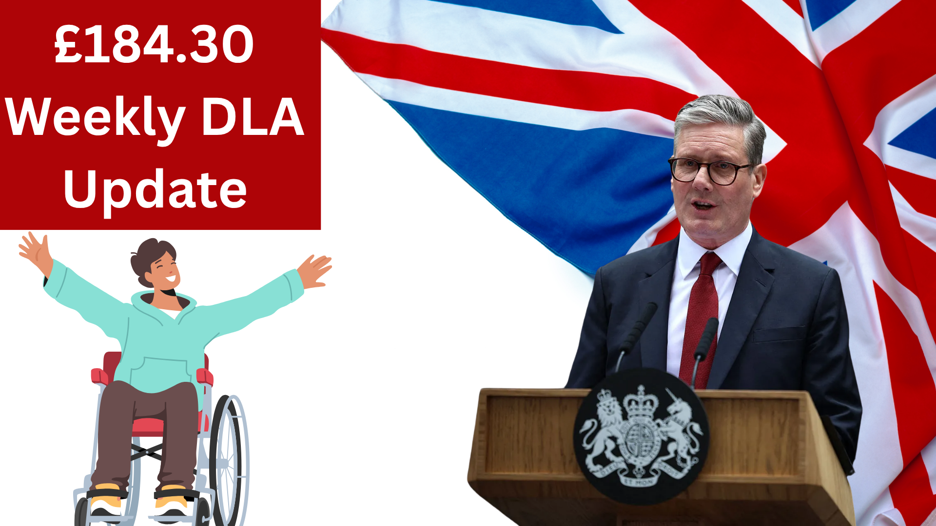£184.30 Weekly DLA Update